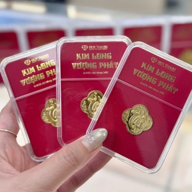 Combo 2 Quà Tặng Kim Long Vượng Phát LNTAI 0.025 - Chỉ Vàng 24k Huy Thanh - 1.649.200 VND 4