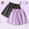 Combo 2 quần đùi bé gái BabyloveGO 2.026, cạp chun co giãn, chất kaki mềm mịn thoáng mát 85.000₫