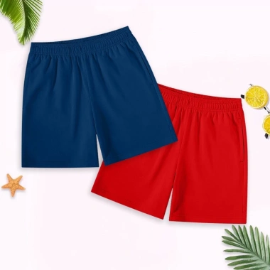 Combo 2 quần đùi bé trai BabyloveGO short thun mềm nhẹ, thoáng mát, túi tiện, 85.000₫ 8