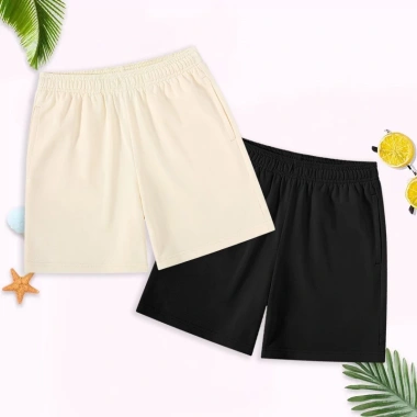 Combo 2 quần đùi bé trai BabyloveGO short thun mềm nhẹ, thoáng mát, túi tiện, 85.000₫ 10