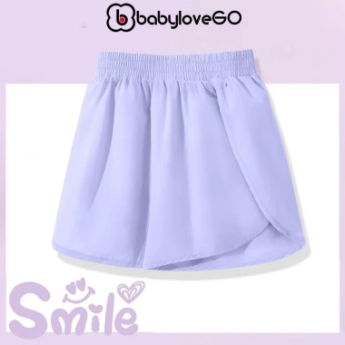 Combo 2 quần đùi gió bé gái BabyloveGO QG02 - Vải nhẹ, thoáng mát, thể thao, giá 89.000 7