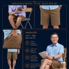 Combo 2 quần short kaki nam THÁI KHANG cotton dày mềm thoáng mát giá 235.800₫ 5