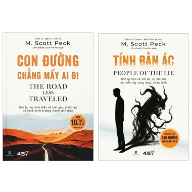 Combo 2 Quyển Sách Con Đường Chẳng Mấy Ai Đi + Tính Bản Ác - Giá Ưu Đãi 284.000 VND, Phát Triển Tư Duy