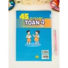 Combo 2 Sách 45 Đề Ôn Luyện và Kiểm Tra Toán 4 - GDPT mới, Giá ưu đãi 71.200 VND 8