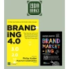 Combo 2 Sách Brand Marketing + Branding 4.0 - Hiệu Sách 1.980, Giá ưu đãi 330.480, Chiến lược thương hiệu hiện đại