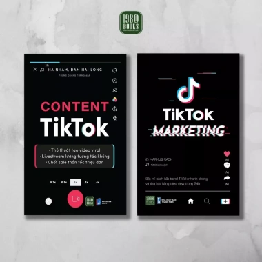 Combo 2 Sách Content Tiktok - TikTok Marketing: Bí quyết tăng tương tác, nội dung viral 1 Combo 2 Sách Content Tiktok - TikTok Marketing: Bí quyết tăng tương tác, nội dung viral 1