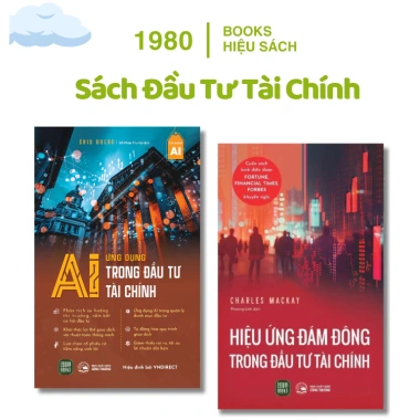 Combo 2 Sách Đầu Tư Tài Chính: AI & Hiệu Ứng Đám Đông - Tăng Lợi Nhuận, Giá Ưu Đãi