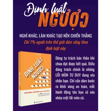 Combo 2 Sách Định Luật Ngược + Đắc Tài Trí - Thành công nhanh, giảm giá 135.000đ 5 Combo 2 Sách Định Luật Ngược + Đắc Tài Trí - Thành công nhanh, giảm giá 135.000đ 5