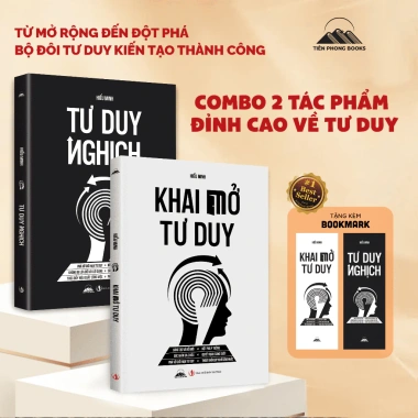 Combo 2 Sách Khai Mở Tư Duy và Tư Duy Nghịch - Tiên Phong Books Giá 96.000