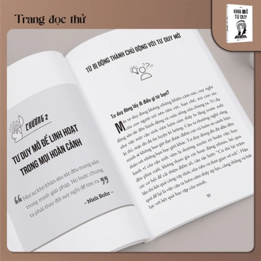 Combo 2 Sách Khai Mở Tư Duy và Tư Duy Nghịch - Tiên Phong Books Giá 96.000