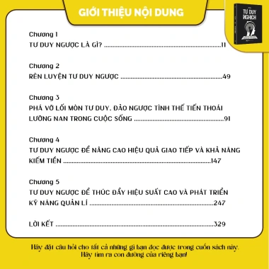 Combo 2 Sách Khai Mở Tư Duy và Tư Duy Nghịch - Tiên Phong Books Giá 96.000 7 Combo 2 Sách Khai Mở Tư Duy và Tư Duy Nghịch - Tiên Phong Books Giá 96.000 7