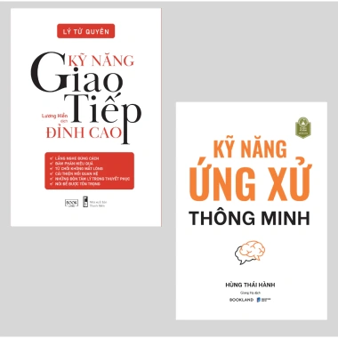 Combo 2 Sách Kỹ Năng Giao Tiếp Đỉnh Cao & Ứng Xử Thông Minh - Giảm Giá Đặc Biệt 185k