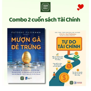 Combo 2 Sách Mượn Gà Đẻ Trứng + Tự Do Tài Chính - Giá ưu đãi 293.760 VND 1 Combo 2 Sách Mượn Gà Đẻ Trứng + Tự Do Tài Chính - Giá ưu đãi 293.760 VND 1