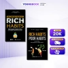 Combo 2 Sách Thói Quen Thành Công Rich Habits - Làm Giàu, Giá Ưu Đãi 121.660 VND