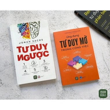 Combo 2 Sách Tư Duy Ngược + Tư Duy Mở - Nâng cao kỹ năng công việc, giá ưu đãi 243k 2 Combo 2 Sách Tư Duy Ngược + Tư Duy Mở - Nâng cao kỹ năng công việc, giá ưu đãi 243k 2