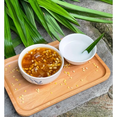 Combo 2 Set Chè Bưởi An Giang - Đậu Xanh 700g và Cốm Non 700g 214.920 VND