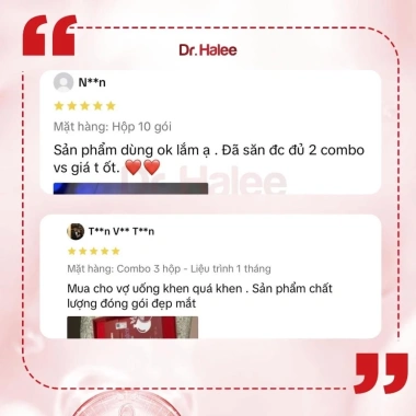 Combo 2 Set Collagen Lựu Đỏ Curcumin Dr.Halee 6 Hộp - Da Căng Mướt, Trắng Hồng, Giá Ưu Đãi 1.6 Triệu 8 Combo 2 Set Collagen Lựu Đỏ Curcumin Dr.Halee 6 Hộp - Da Căng Mướt, Trắng Hồng, Giá Ưu Đãi 1.6 Triệu 8