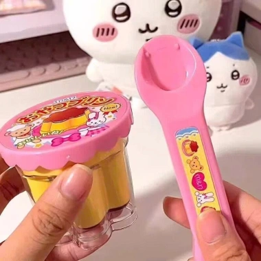 Combo 2 Set Đồ Chơi Ăn Thức Ăn Thạch Pudding Nhỏ cho Trẻ Em - Giá 25.000 VNĐ