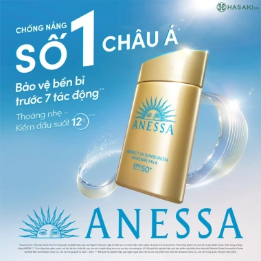 Combo 2 Sữa Chống Nắng Anessa Kiềm Dầu 60ml+20ml + Glam Beautique - Giá giảm 668k 3