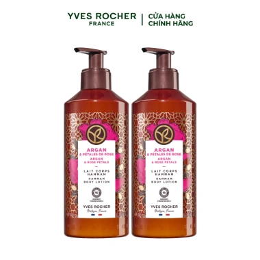 Combo 2 sữa dưỡng thể thiên nhiên Yves Rocher 390ml: Giá ưu đãi 527.000₫, dưỡng ẩm sâu, hương thơm nhẹ nhàng