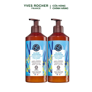Combo 2 sữa dưỡng thể thiên nhiên Yves Rocher 390ml: Giá ưu đãi 527.000₫, dưỡng ẩm sâu, hương thơm nhẹ nhàng