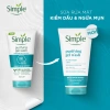 Combo 2 sữa rửa mặt Simple da dầu mụn - làm sạch dầu nhờn, dưỡng ẩm, da mềm mịn 4