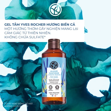 Combo 2 sữa tắm gel Yves Rocher 400ml hương oliu và biển - Giá ưu đãi 510.000đ