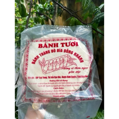 Combo 2 tập 50 lá vỏ bò bía cuốn nem trả giò giòn xốp 20cm - Giá chỉ 23.900đ 4