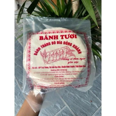 Combo 2 tập 50 lá vỏ bò bía cuốn nem trả giò giòn xốp 20cm - Giá chỉ 23.900đ 5