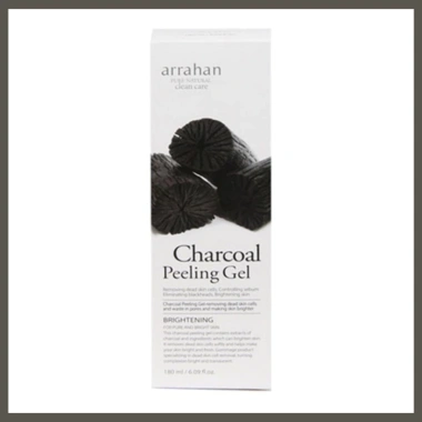 Combo 2 Tẩy Da Chết Arrahan Charcoal Peeling Gel 180ml Hàn Quốc - Da sạch mịn, Giá 150.000 VND
