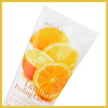 Combo 2 Tẩy Da Chết Arrahan Lemon Peeling Gel 180ml Hàn Quốc Giá ưu đãi 165.000₫