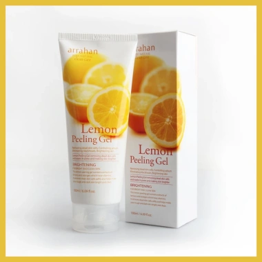 Combo 2 Tẩy Da Chết Arrahan Lemon Peeling Gel 180ml Hàn Quốc Giá ưu đãi 165.000₫