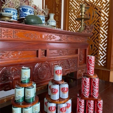 Combo 2 Tháp Bày Bia Nước Ngọt và Tháp 3 Tầng Trưng Bày Tết, Phủ Bóng Đẹp, Giá 30.000đ 5 Combo 2 Tháp Bày Bia Nước Ngọt và Tháp 3 Tầng Trưng Bày Tết, Phủ Bóng Đẹp, Giá 30.000đ 5