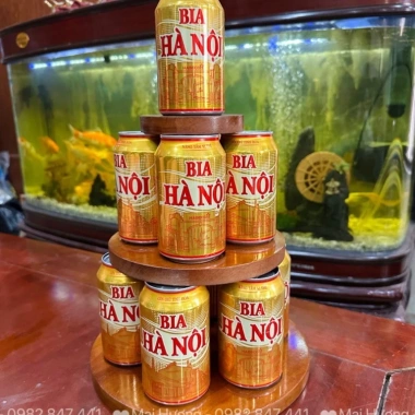 Combo 2 Tháp Bày Bia Nước Ngọt và Tháp 3 Tầng Trưng Bày Tết, Phủ Bóng Đẹp, Giá 30.000đ
