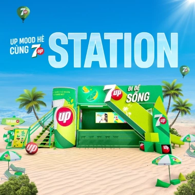 Combo 2 Thùng Nước Ngọt 7Up 320ml Lon - Giá chỉ 459k - Sale 3.3
