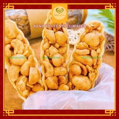 Combo 2 túi 250g Bánh thuyền Điều Macca Alpha Nutrition - Ăn vặt giảm cân, eatclean 236.000đ 5