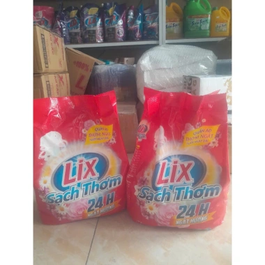 Combo 2 Túi Bột giặt Lix Extra hương Hoa 2kg - Sạch Thơm ngát 24h, Giá ưu đãi 135.000 VND 6