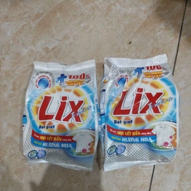 Combo 2 túi Bột giặt Lix hương Hoa 250g - Thơm lâu, sạch mạnh, Giá chỉ 19.000₫