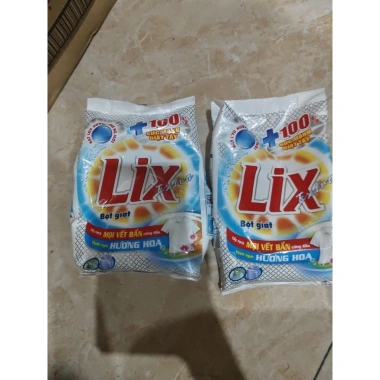 Combo 2 túi Bột giặt Lix hương Hoa 250g - Thơm lâu, sạch mạnh, Giá chỉ 19.000₫