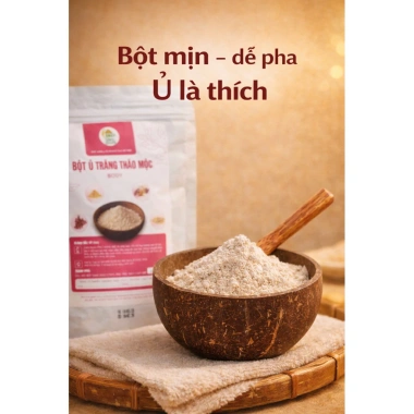 Combo 2 túi Bột ủ tắm trắng thảo mộc Body, tặng chén gáo dừa, muỗng, chỉ 100.000₫ 4