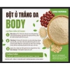 Combo 2 túi Bột ủ tắm trắng thảo mộc Body, tặng chén gáo dừa, muỗng, chỉ 100.000₫ 7
