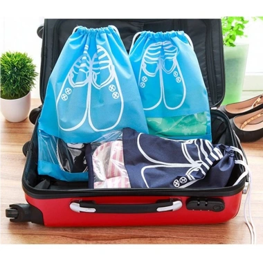 Combo 2 Túi Đựng Giày Dép Sneaker Du Lịch Chống Nước Tiện Lợi Giá 25.000 VND 8