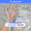Combo 2 túi Găng tay cao su trong WIN GLOVES G12 2kg - Độ bám cao, bền, Giá ưu đãi 145k