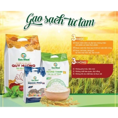 Combo 2 Túi Gạo Nếp Cái Hoa Vàng 2kg - Gạo Dẻo Thơm, Xôi Tơi Xốp - Giá 232.960đ 4