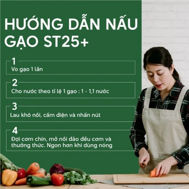Combo 2 Túi Gạo ST25 + Lúa Mới Vua Gạo 5kg - 10kg Gạo Thơm Ngon, Dẻo Nhiều, Vị Đậm Đà Giá Ưu Đãi 314.000 VND