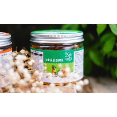 Combo 2 túi Khô gà lá chanh LET'EAT Ăn kiêng Keto Low Carb 300gr Giá 95.000đ