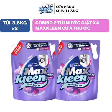Combo 2 Túi Nước Giặt Xả MaxKleen Cửa Trước 3.6kg Hương Nước Hoa Huyền Diệu, Dấu Ấn Ngọt Ngào Giá 416.000 VND 3