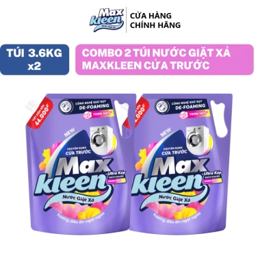 Combo 2 Túi Nước Giặt Xả MaxKleen Cửa Trước 3.6kg Hương Nước Hoa Huyền Diệu, Dấu Ấn Ngọt Ngào Giá 416.000 VND 4