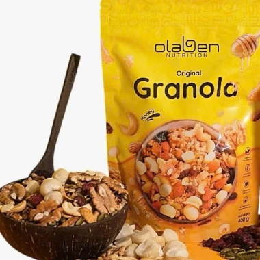 Combo 2 Túi Olaben Premium Granola - Ngũ Cốc Giảm Cân Nướng Mật Ong Vanila 497k 3