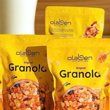 Combo 2 Túi Olaben Premium Granola - Ngũ Cốc Giảm Cân Nướng Mật Ong Vanila 497k 5
